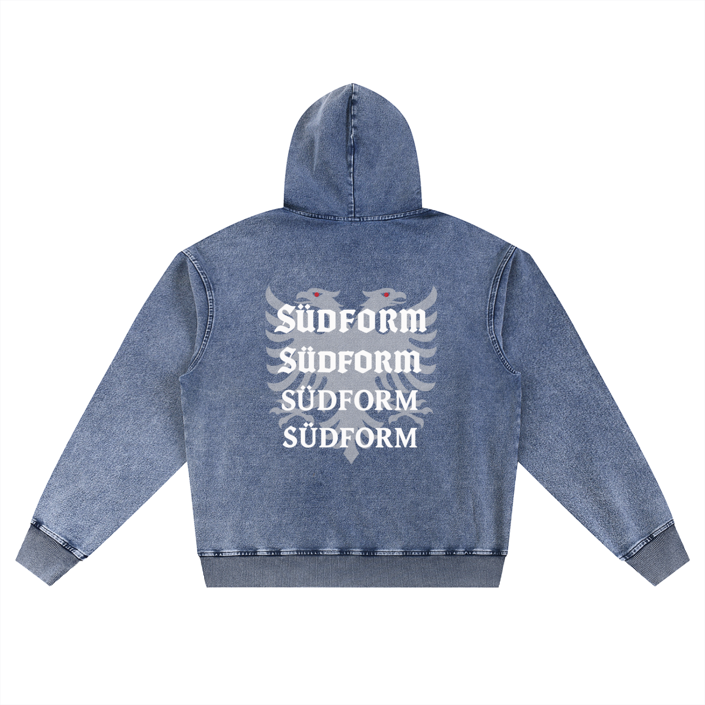 Snow Wash Oversized Hoodie