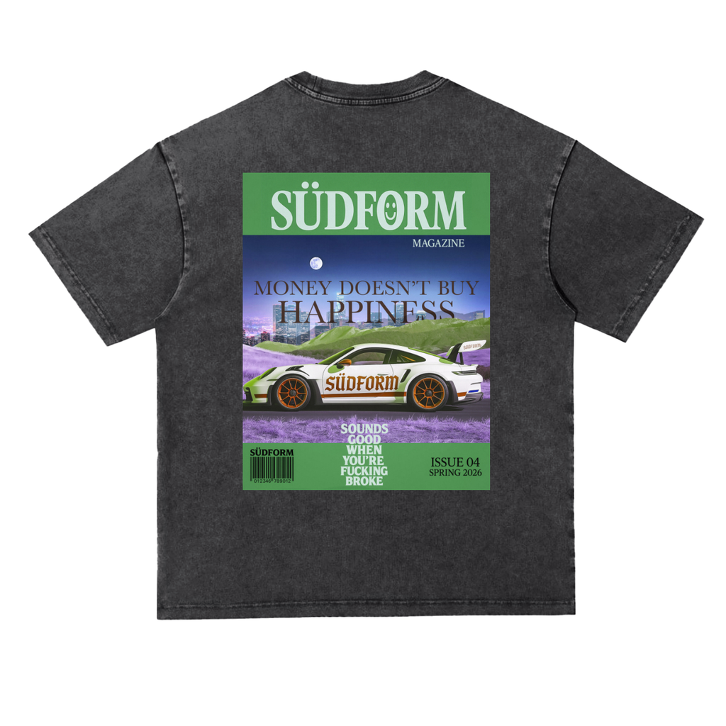 SÜDFORM Magazine issue 004 Snow Washed Heavyweight Oversize T-Shirt