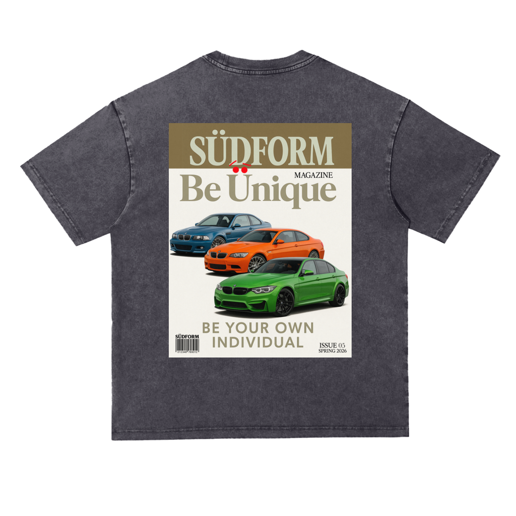 SÜDFORM Magazine issue 005 Snow Washed Heavyweight Oversize T-Shirt