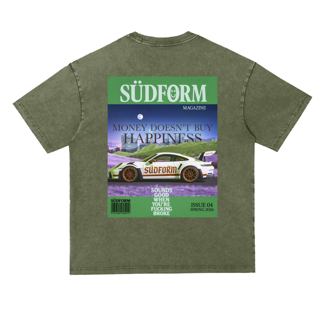 SÜDFORM Magazine issue 004 Snow Washed Heavyweight Oversize T-Shirt