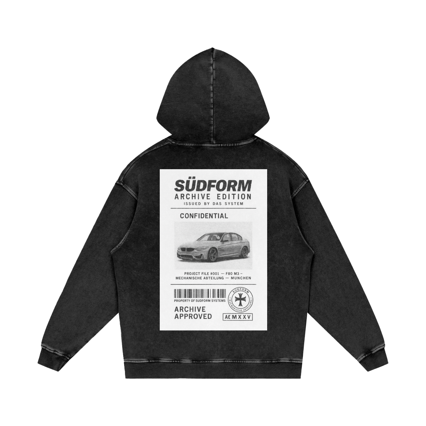 Acid Wash Oversize Hoodie - 420 GSM