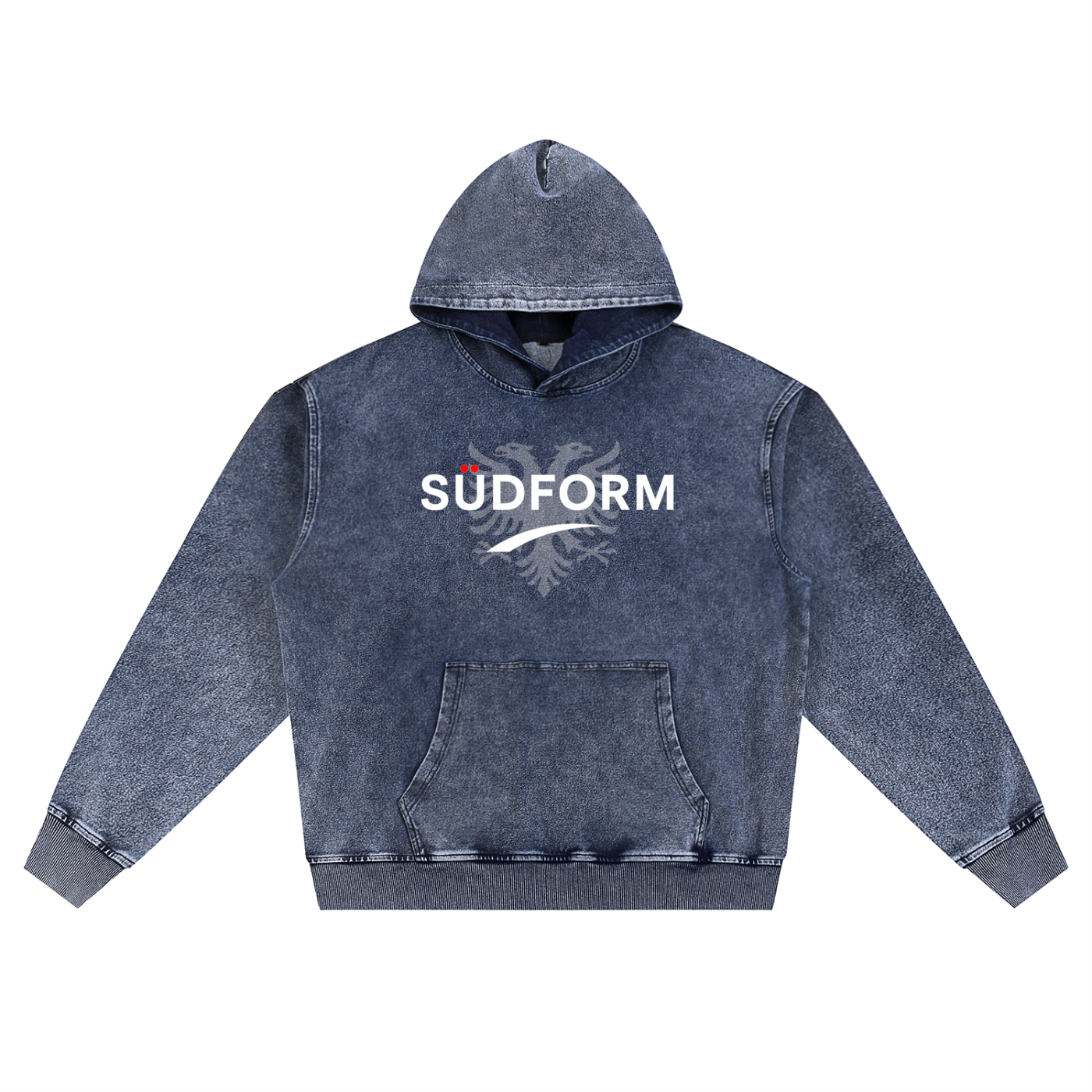 Snow Wash Oversized Hoodie