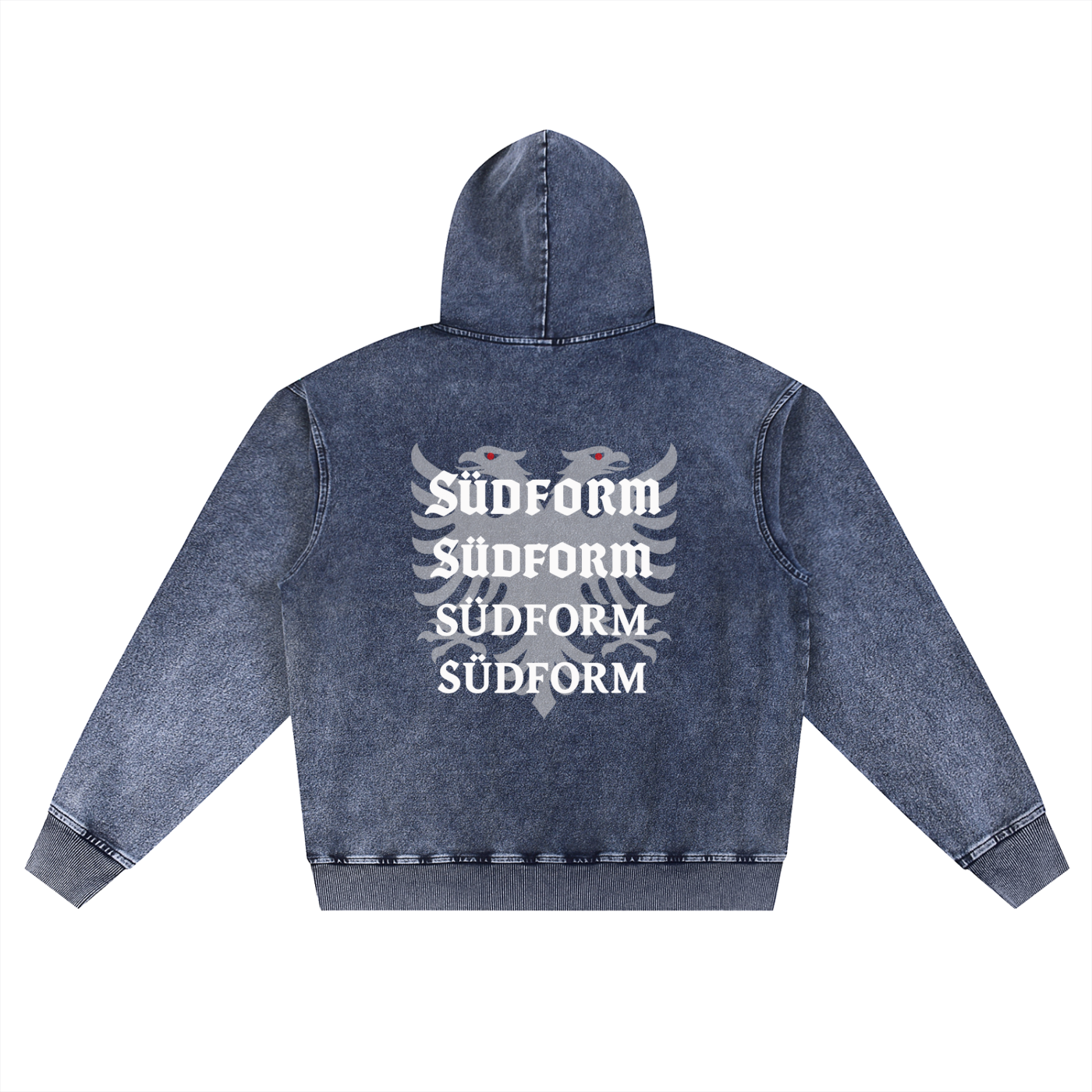 Snow Wash Oversized Hoodie