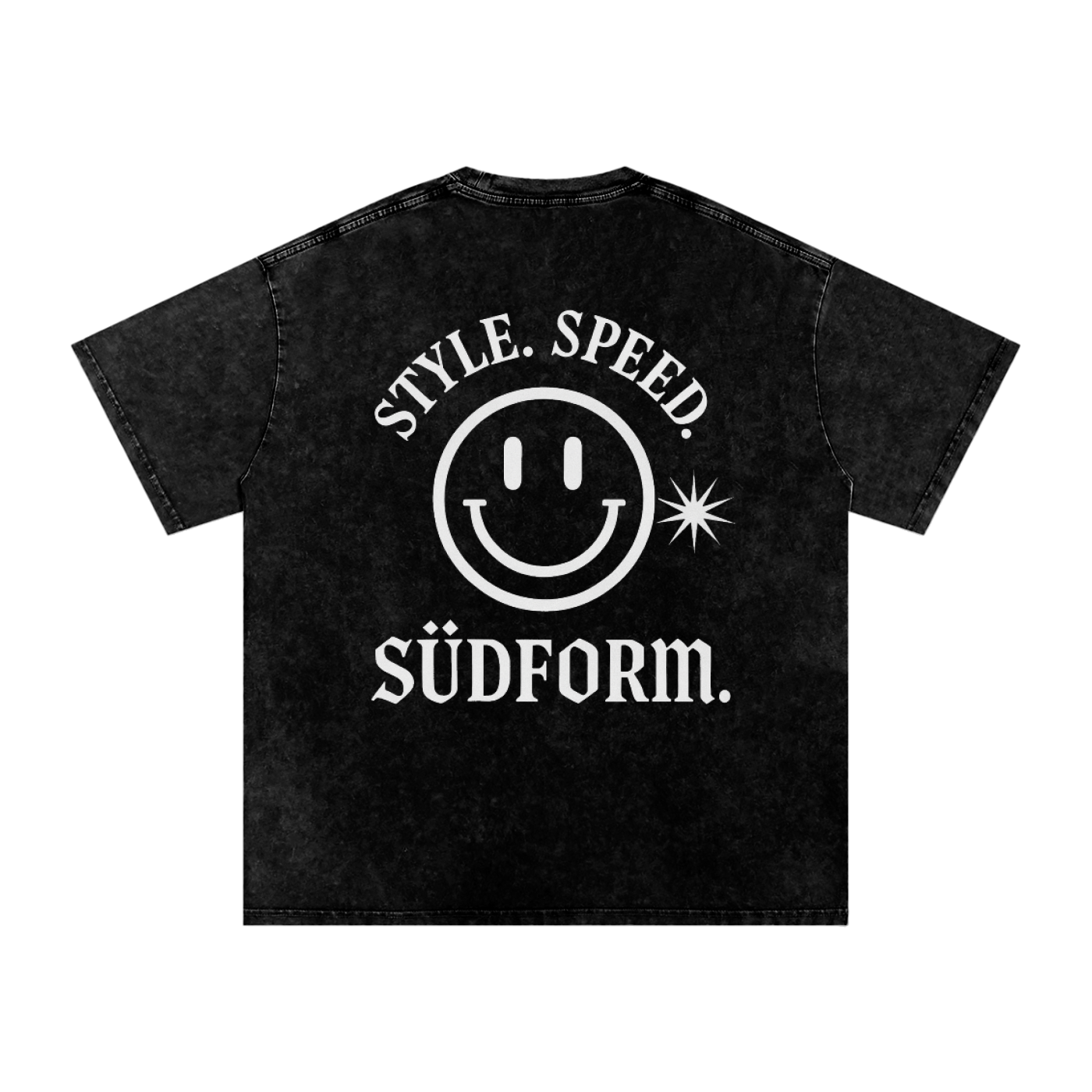 Acid Wash Oversize T-Shirt - 250 GSM