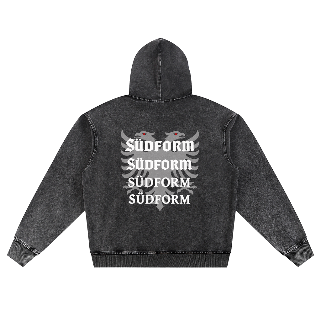 Snow Wash Oversized Hoodie