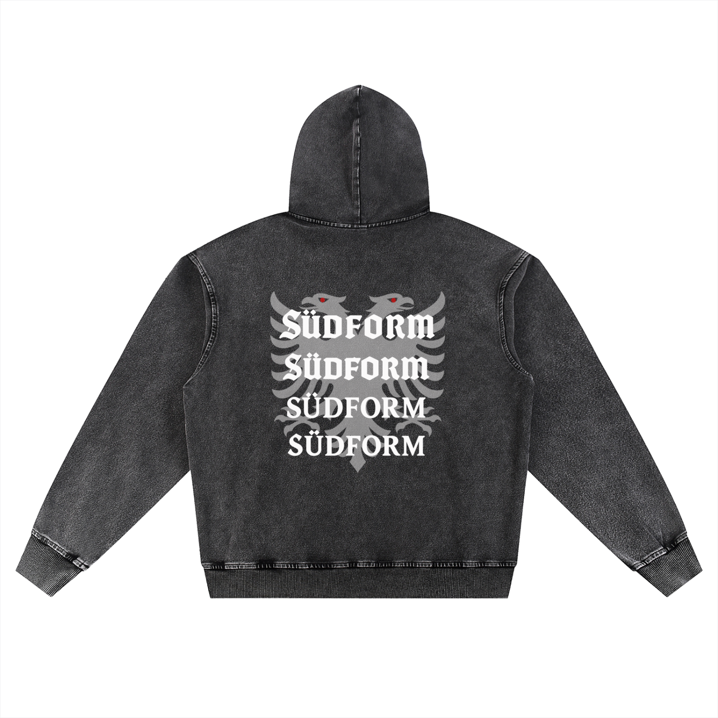 Snow Wash Oversized Hoodie