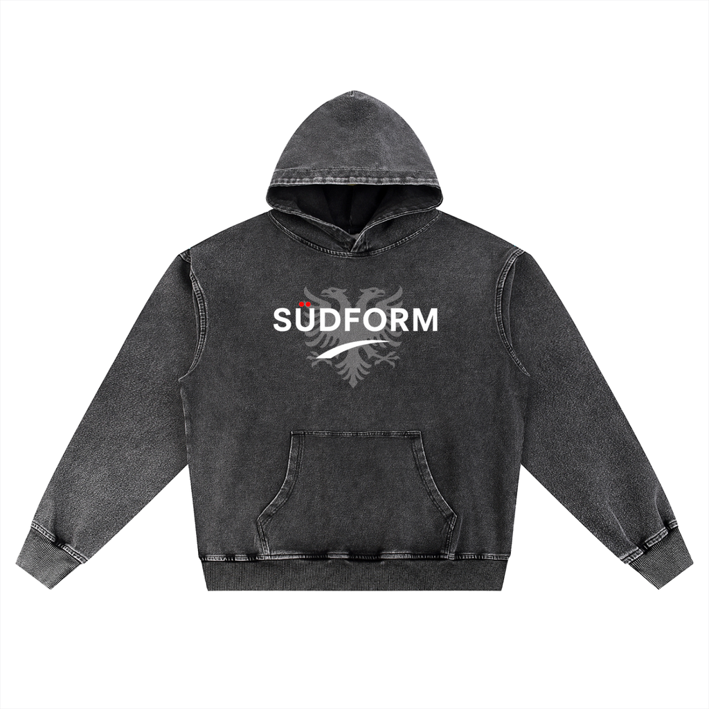 Snow Wash Oversized Hoodie