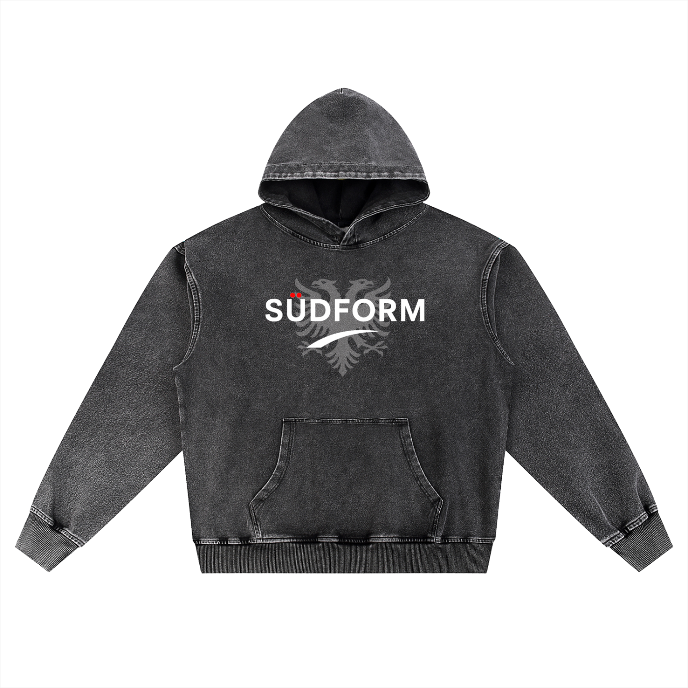 Snow Wash Oversized Hoodie